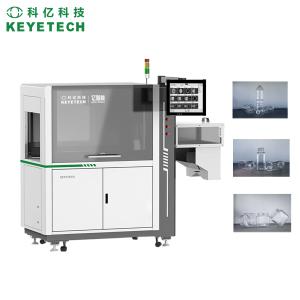 China AI Vision Inspection Machine for PET Bottles with 0.1 mm Precision 99.9% Accuracy and 360° Detection on sale