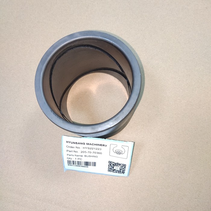 205-70-70360 205-70-71360 21K-70-12170 707-76-70110 Excavator Bushing For PC200 PC210 PC228