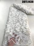 2023 Supoo 3d floral lace fabric 3d floral lace fabric for wedding 3D lace
