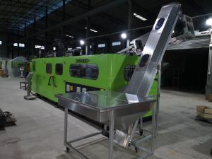 China Milk Drink Pet Bottle Blow Molding Machine Multi Capacity With 105mm Cavity Pitch factory