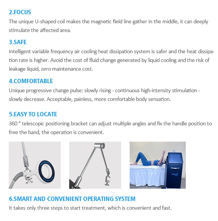 Clinical PEMF Therapy Machine Non Surgical Spinal Decompression