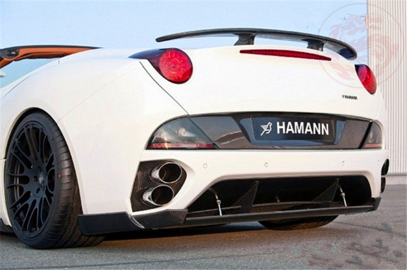 For Ferrari California Carbon Fiber Body Kit California Upgraded for Hamann-style Front Shovel Rear Diffuser Spoiler