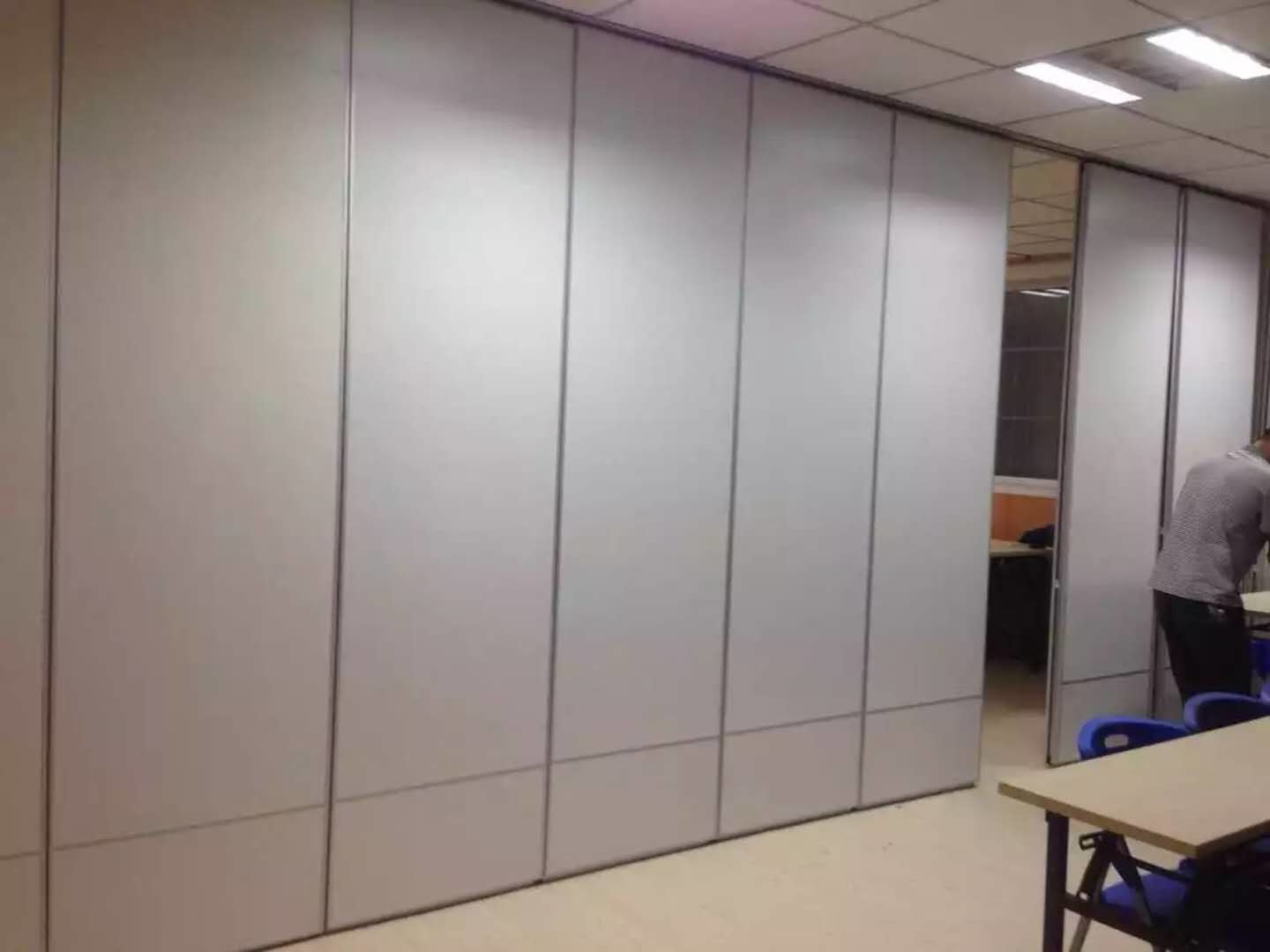 Removable Acoustic Room Dividers Sliding Doors Movable Office Partition Wall For Exhibition Hall