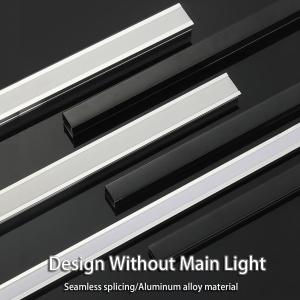 China Pre-Buried Lamp Trough Aluminum Alloy Lamp Belt Slot Linear Lamp Ceiling Aluminum Profile factory