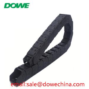China T25x38 Bridge Electrical Energy Plastic Cable Drag Chain For CNC factory