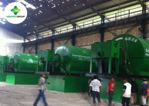 China 10 Ton Waste Tyre To Oil Pyrolysis Plant Energy Saving factory