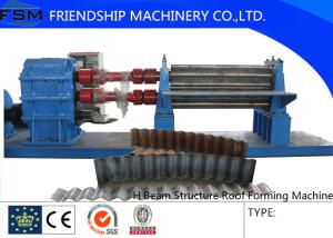 China 0.5mm—6mm,7.5KW Steel Tile Corrugated Sheet Roll Forming Machine For Exhibition Center factory