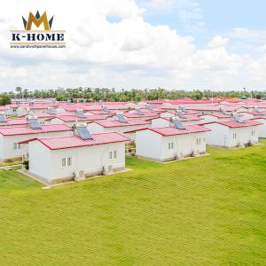 China Modular Two Bedroom Refugee House Portable Accommodation Camp Fast Build factory