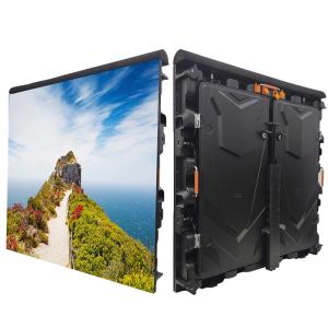 China 960x960mm IP65 high brightness&amp;gray outdoor advertising P6 Stadium Perimeter Led Display Screen factory