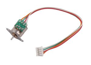 China 8mm Micro Stepper Motor 3000rpm Speed 3.3VDC PM Motor 18° Step angle factory