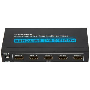 China 48 Bit 3840x2160 60Hz 5x1 HDMI 4K Switcher factory