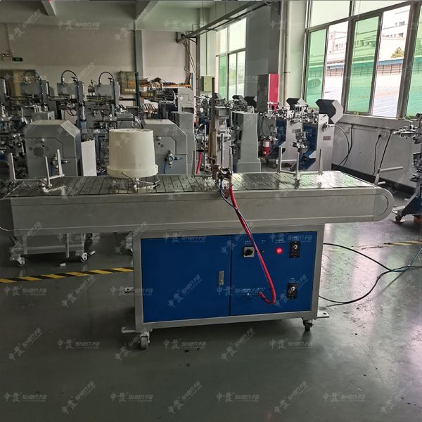 Semi-Automatic Screen Printing Machine with 1030x400mm Printing Size for Plastic Containers