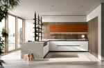 Customized Melamine Kitchen Set Tailored Modern White Kitchen Cabinets