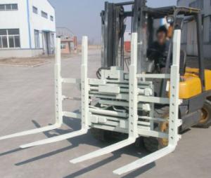 China Cargo Forklift Clamp Attachment Single Double Pallet Handlers Bonafe factory