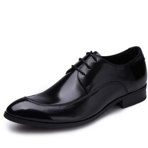 China Business Comfortable Mens Dress Shoes , Summer Mens Brown Lace Up Dress Shoes factory