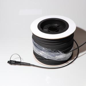 China IP SC APC Outdoor Armoured Cable Assembly FTTA FTTH Hoptic Fiber Optic Patch Cord for ZTE Huawei Outdoor Patch Cord factory