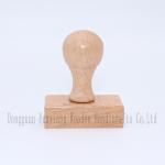 Wooden Stamp Wood Round Handle, Wooden Knobs Stamp Mounts Drawer Pulls for Stamp