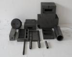 High Density Graphite Mould For Copper Rod Casting 0.1% Ash