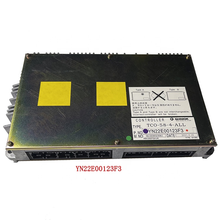 SK200-6E CPU Controller YN22E00123F3 for Kobelco Excavator in Construction Works