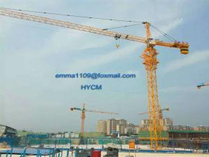 China 8t TC5515 Tower Crane Height 45 meters Arrow 55 meters at the end of the arrow 1.5t factory