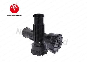 China Black DHD380 Hammer Drill Bits For Rock , Tapered Button Bits For Ore Mining factory