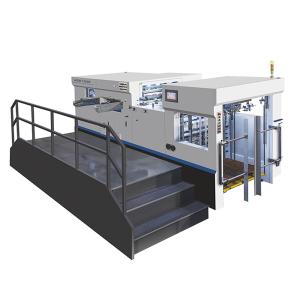 Automatic Flatbed Paper Die Cutting Machine 1550mm Pre Stacking