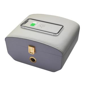 China Jewel Phone UV Sterilizer Box Qi Wireless Charging Sanitizer For IPhone Samsung factory