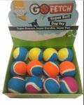 SUPER BALL SPONGE DOG TENNIS BALL DURABLE SUPER BOUNCE FUN PET PUPPY BALLS BULK