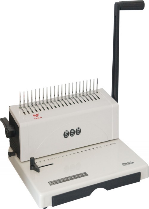 China S9025A Notebook plastic binding comb binding machine In White factory
