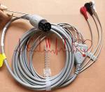 989803166311 3 Lead Ecg Cable , PHiliph Goldway Ecg Trunk Cable