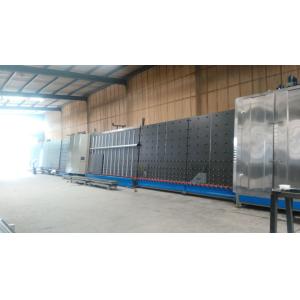 China Hollow Glass Double Glazing Machinery With PLC Control System , 2500x5000mm on sale