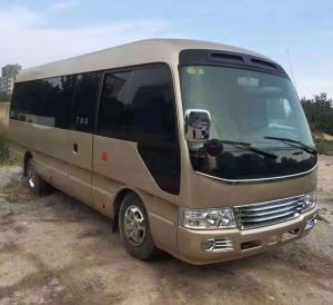 China 26 Seats Toyota Used Coaster Bus LHD / RHDJapan Origin Used Mini Bus factory