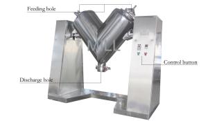 China Dry Herbs Food Aditives Powder Mixer Machine factory