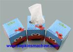 Semi Automatic Facial Tissue Packing Machine / Carton Box Packing Machine