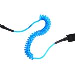 8 Foot Surfboard Leg Rope , Surfboard Leg Strap Sturdy Thermoplastic Polyurethan