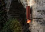 Outdoor waterproof minimalist modern simple villa courtyard background wall lamp