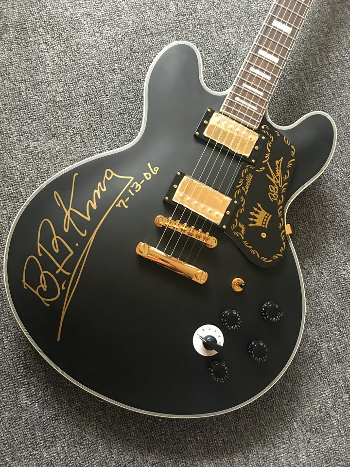 Factory Product BBKING guitar jazz ES335 electric guitar best customized Free shipping
