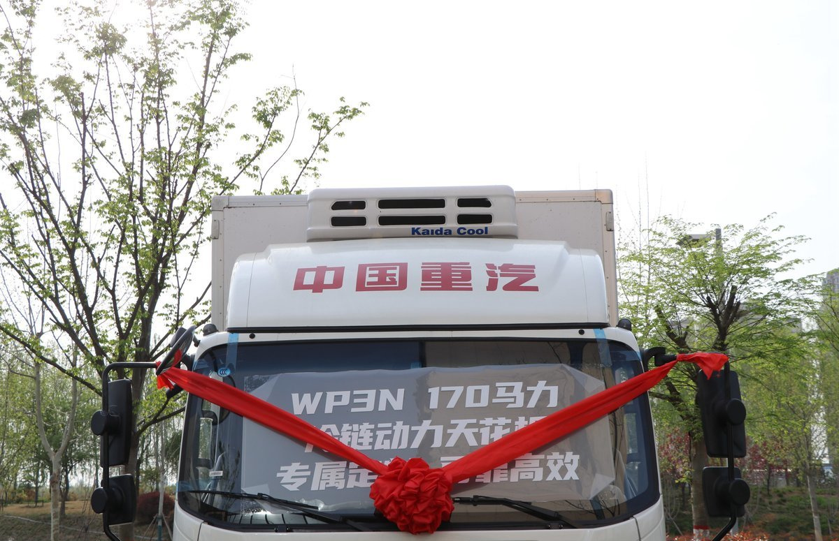 SINOTRUK HOWO Titans 170 Horsepower 4X2 4m Refrigerated Truck (National One to Six)