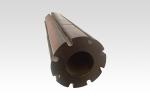Hollow Fluted Ferrite Impeder Core Ferrite Rod For Tube Mill Pipe Making Machine
