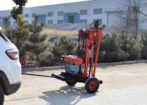 China Small Hydraulic Customized 50meters Portable Well Drilling Rig factory