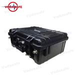 Pelican Shell 75W Drone Frequency Jammer , Anti Drone Jammers 27V 20Ah Power