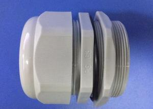 China PG63 Gray IP68 Electrical Cable Gland , Nylon Cable Gland With ROHS Report factory