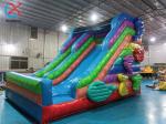 Commercial Inflatable Slide Colorful Candy Inflatable Dry Slides Outdoor