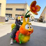 Amusement Park Ride on Dinosaur Electric Scooter for Shopping Mall