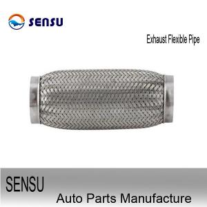 China Exhaust Flexible Pipe Stainless Steel 201 Double Braids ID 45mm factory