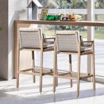 Outdoor Furniture Garden Chair Teak Furniture Home Patio Bar Chair Rattan Chair
