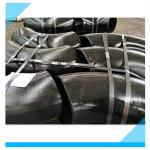 Seamless Pipe Fittings Black Painting Butt Weld Semi Seamless CE Approved