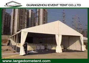 China 500 People Outdoor Exhibition Wedding Party Tent With Decoration factory