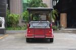 Electric Powered Vintage 8 Person Golf Cart Tour Bus With 48V DC Motor