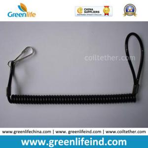 China Elastic Coil Tape Key Holder W/Snap Hook&amp;Plastic Loop factory